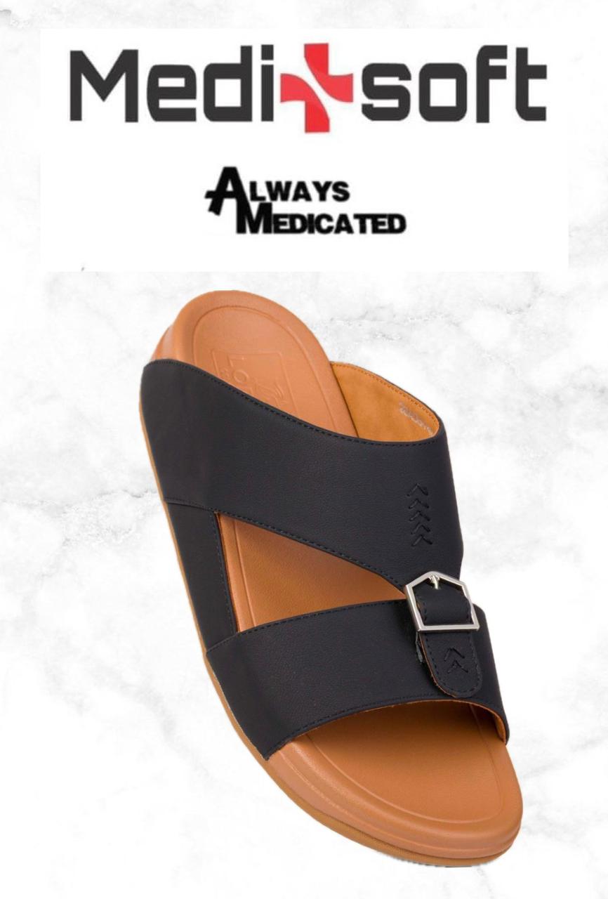 Medisoft (23AD5-1) Gents Arabic sandal