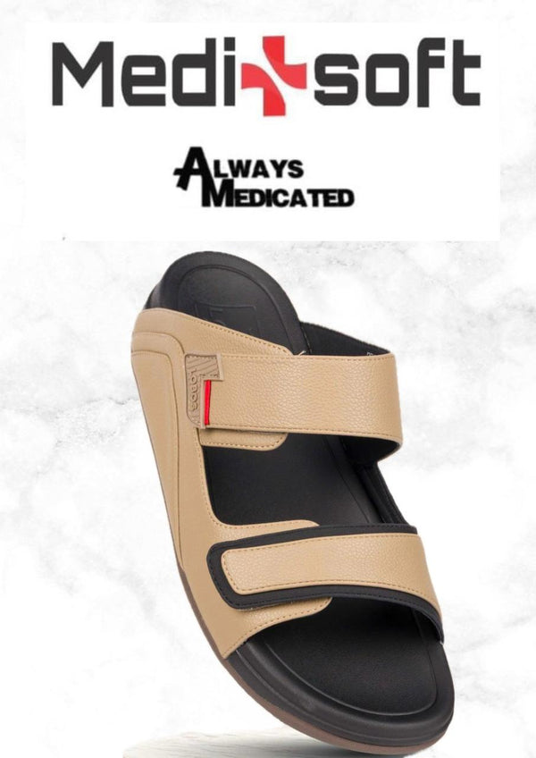 Medisoft (23AD2-3) Gents Arabic sandal