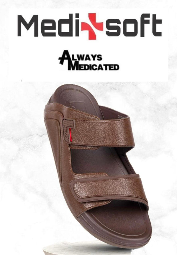 Medisoft (23AD2-2) Gents Arabic sandal