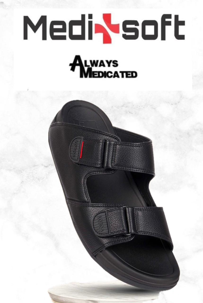 Medisoft (23AD1-1) Gents Arabic sandal